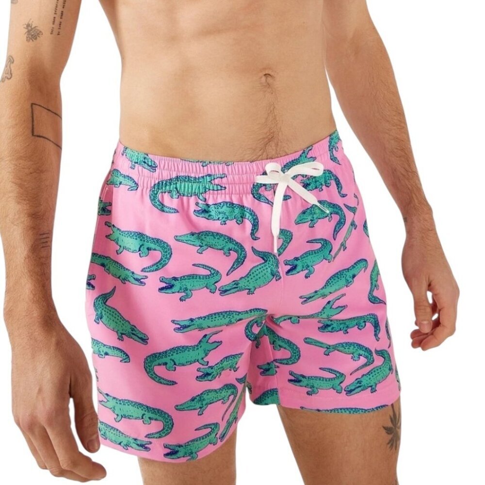 Chubbies Glades Classic 5.5 Double Insem Swim Trunks Mens Size XL Vacation Pool